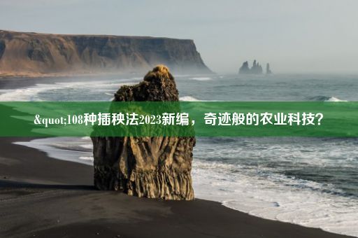 "108种插秧法2023新编，奇迹般的农业科技？