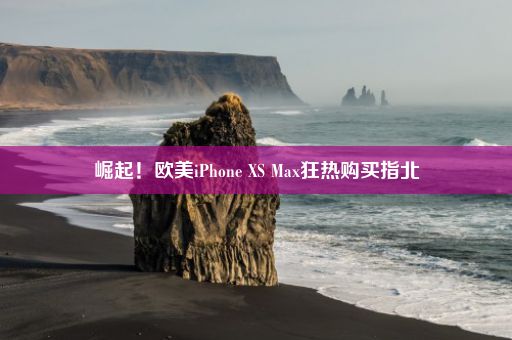 崛起！欧美iPhone XS Max狂热购买指北