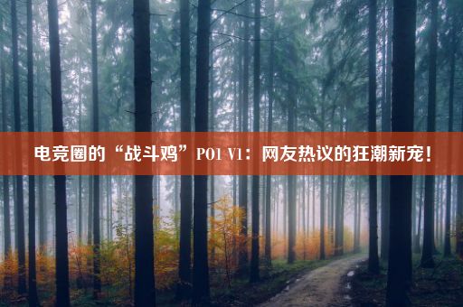 电竞圈的“战斗鸡”PO1 V1：网友热议的狂潮新宠！