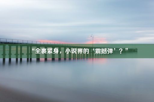 “全裹紧身，小说界的‘震撼弹’？”